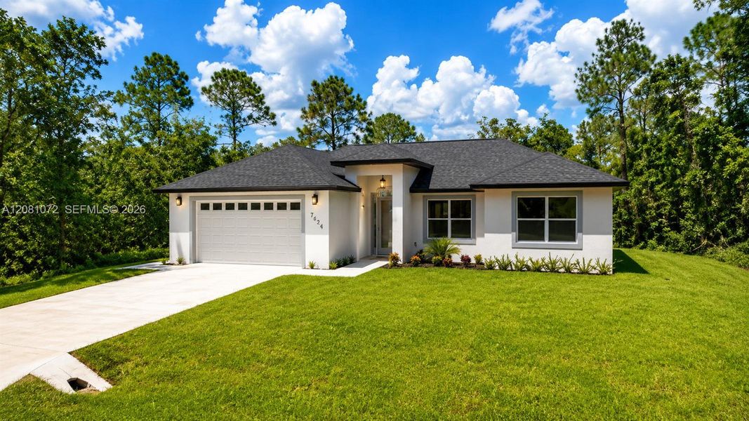 Front exterior of a new home in , Sebring, FL, highlighting curb appeal (Image 28).