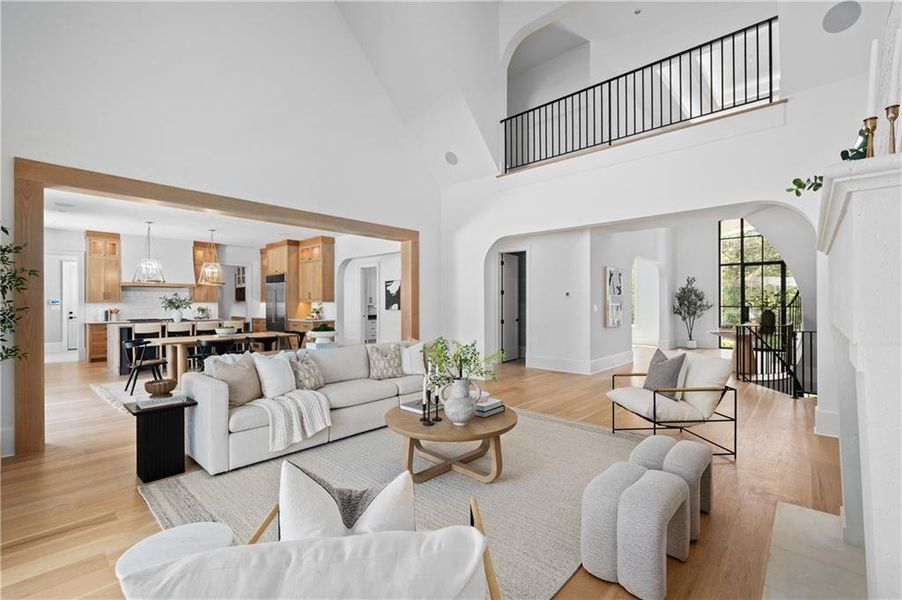 Furnished interior view inside a new home in , Milton (Image 34).