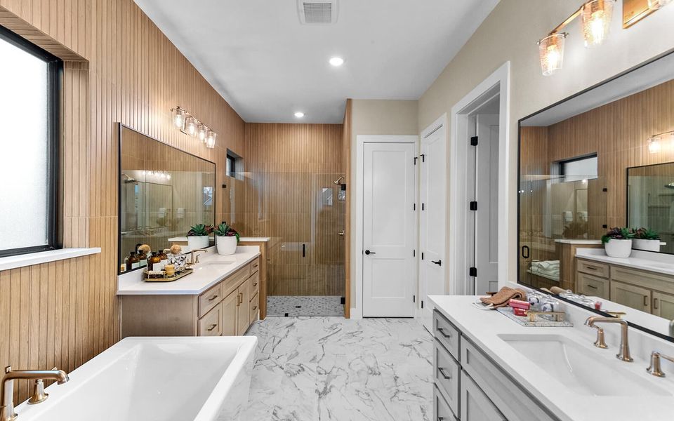 Representative furnished interior of a home built from the Denison by Brookfield Residential in 55' Traditional Homes at The Grove Frisco, Frisco (Image 7). Representative furnished interior of a home built from the Denison by Brookfield Residential in 55' Traditional Homes at The Grove Frisco, Frisco (Image 7).