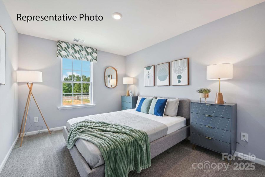 Furnished interior view inside a new home in Woodhaven at Chester, Chester (Image 12).