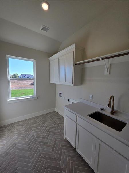 Furnished interior view inside a new home in Aledo Heights - Aledo ISD, Aledo (Image 5).