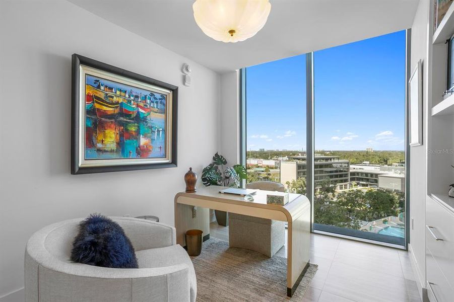Furnished interior view inside a new home in , Tampa (Image 35).