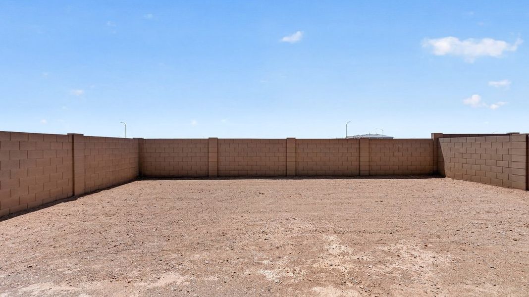 Exterior details and patio area of a home in Allen Ranches, Litchfield Park (Image 3).