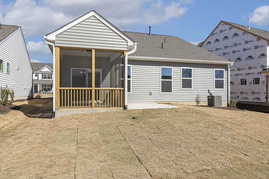 Front exterior of a new home in 1158 Place, Wilson, NC, highlighting curb appeal (Image 25).