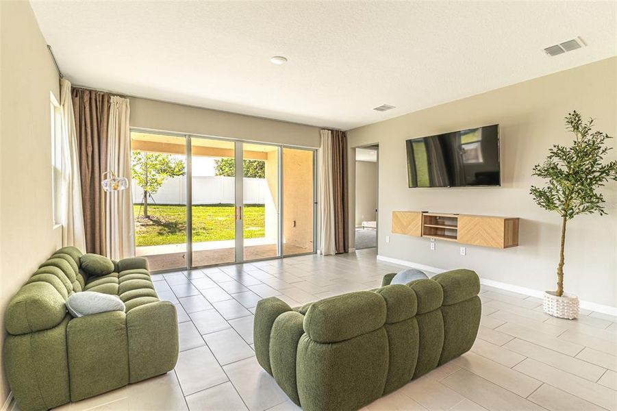 Furnished interior view inside a new home in , Haines City (Image 11).
