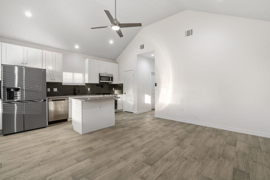 RENDERING OF COMPLETED HOME - Inquire with sales office for current selections of interiors.