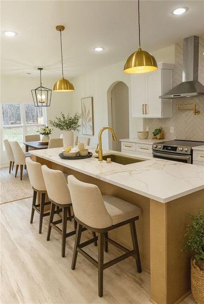 Furnished interior view inside a new home in , Gainesville (Image 14).