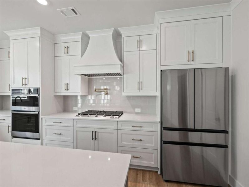 Furnished interior view inside a new home in , Buford (Image 29).
