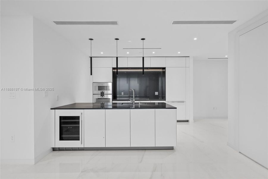 Furnished interior view inside a new home in , Miami (Image 6).