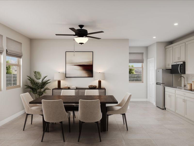 Representative furnished interior of a home built from the Wellington by Beazer Homes in Marbella at Windrose, Waddell (Image 5). Representative furnished interior of a home built from the Wellington by Beazer Homes in Marbella at Windrose, Waddell (Image 5).