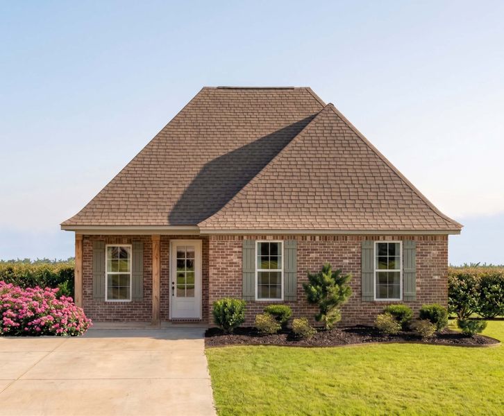 Representative exterior photo of a completed home built from the Gauguin III B by DSLD Homes in Natureview, Freeport, FL (Image 1). Representative exterior photo of a completed home built from the Gauguin III B by DSLD Homes in Natureview, Freeport, FL (Image 1).