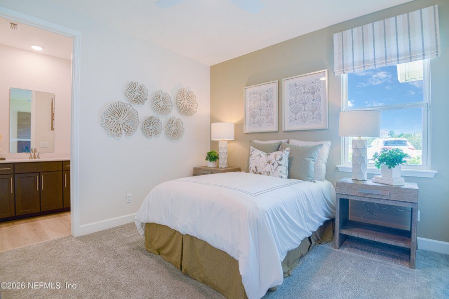 Furnished interior view inside a new home in Woodbridge, Fernandina Beach (Image 16). Furnished interior view inside a new home in Woodbridge, Fernandina Beach (Image 16).