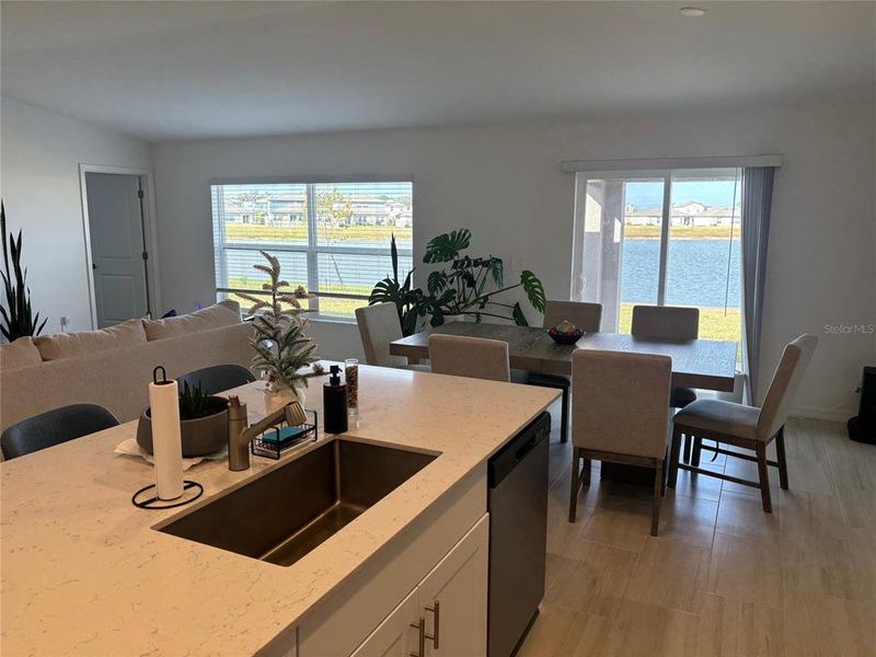 Furnished interior view inside a new home in Seaire, Parrish (Image 4).