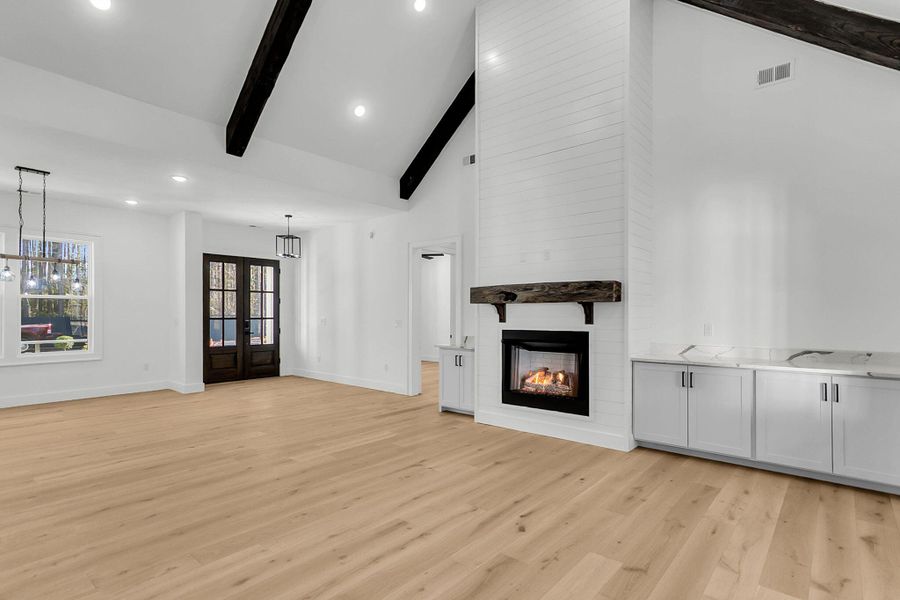 Furnished interior view inside a new home in , Summerville (Image 5).