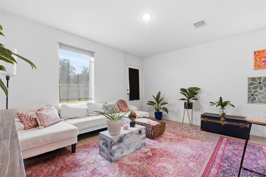 Furnished interior view inside a new home in Tavola, New Caney (Image 14).