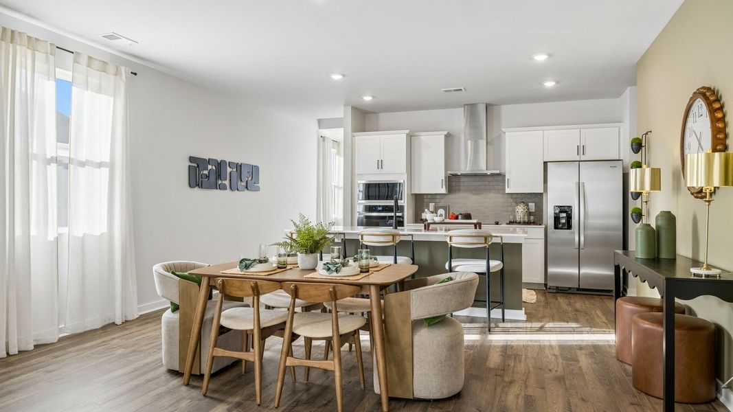 Representative furnished interior of a home built from the Manning by D.R. Horton in Reserve at Hickory Ridge, Columbia (Image 20).