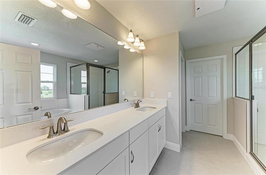 Furnished interior view inside a new home in Mirada, San Antonio (Image 7).