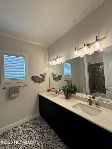 Furnished interior view inside a new home in Nocatee, Ponte Vedra (Image 17).