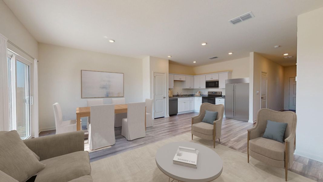 Furnished interior view inside a new home in Pinckney Place, North Charleston (Image 6).