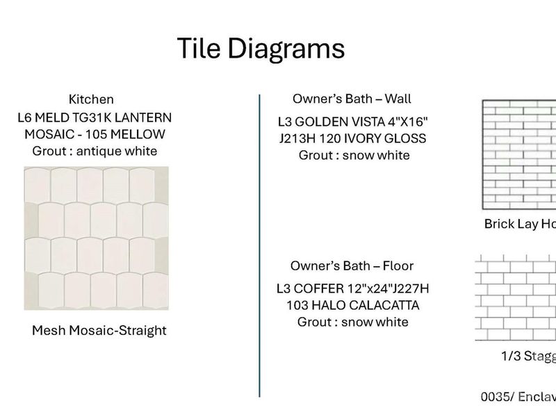 Sample of building materials used in homes in Enclave at Belmont, Belmont (Image 39). Sample of building materials used in homes in Enclave at Belmont, Belmont (Image 39).