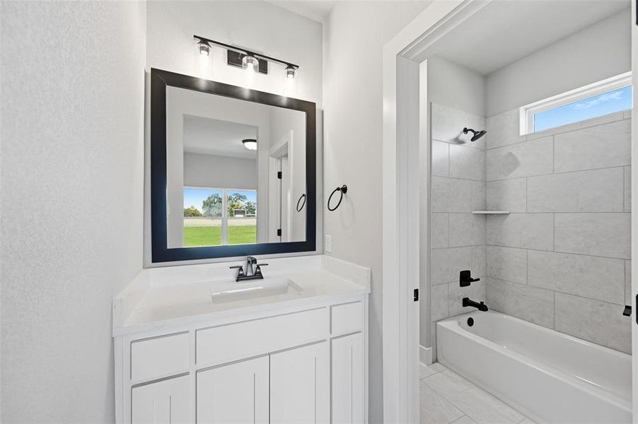 Furnished interior view inside a new home in Whispering Winds, Reno (Image 5).