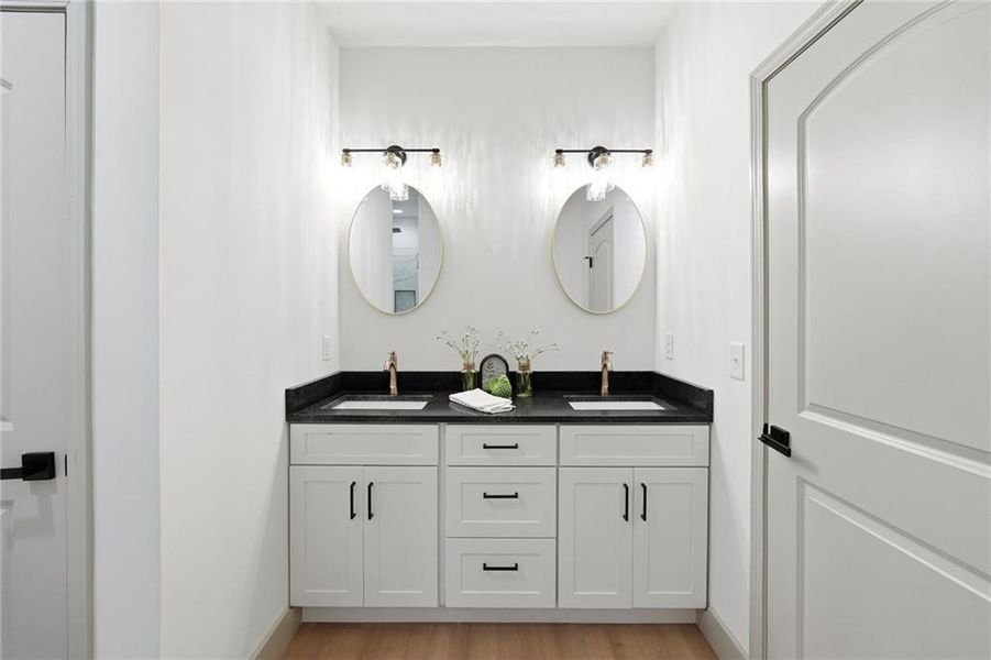 Furnished interior view inside a new home in , Resaca (Image 5). Furnished interior view inside a new home in , Resaca (Image 5).