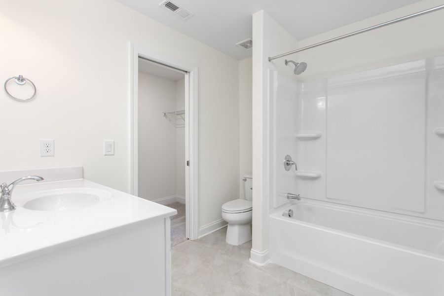 Representative furnished interior of a home built from the Devon by Keystone Homes NC in Friedberg Village, Winston-Salem (Image 14).