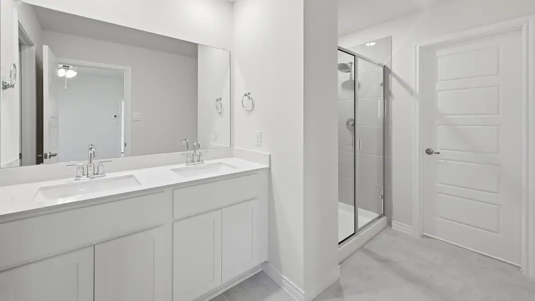 Furnished interior view inside a new home in Winchester Crossing, Princeton (Image 4).