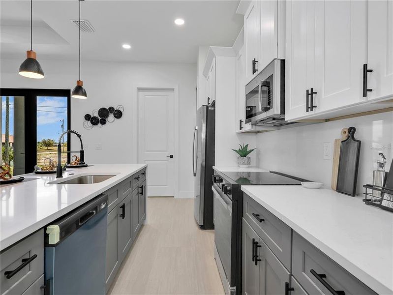 Furnished interior view inside a new home in , Cape Coral (Image 15).