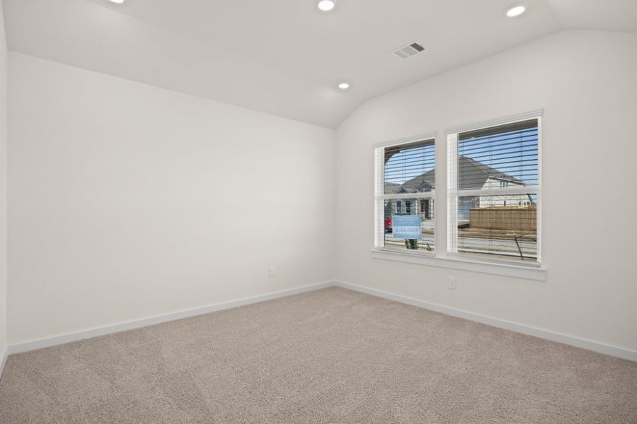 Representative unfurnished interior of a home built from the Myrtle 1687HS by Saratoga Homes in Ashland, Angleton (Image 13). Representative unfurnished interior of a home built from the Myrtle 1687HS by Saratoga Homes in Ashland, Angleton (Image 13).