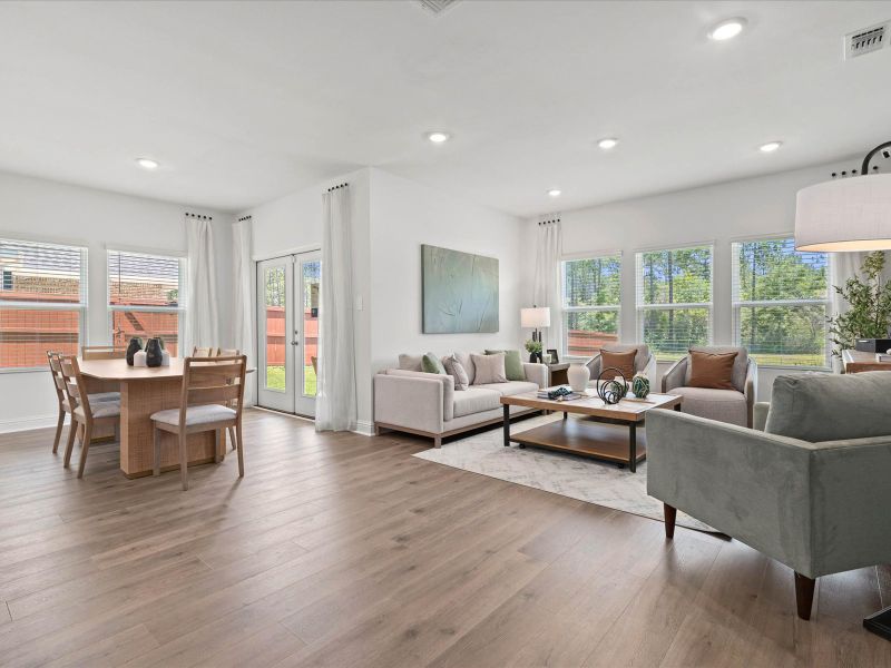 Furnished interior view inside a new home in Palmetto Place, Longs (Image 9).