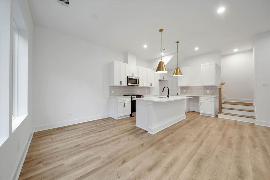 Furnished interior view inside a new home in , Houston (Image 6).