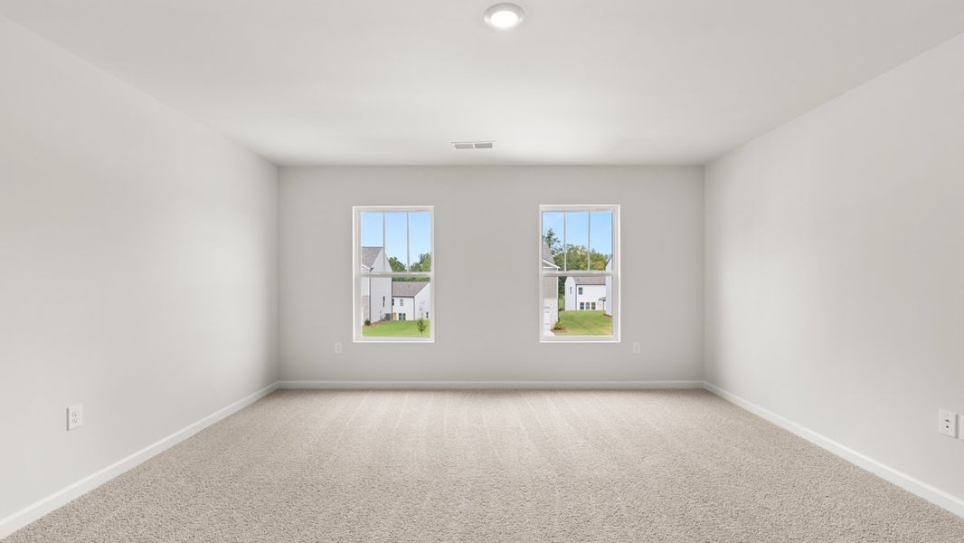 Representative unfurnished interior of a home built from the Penwell by D.R. Horton in Oakleigh Glen, Dallas (Image 23). Representative unfurnished interior of a home built from the Penwell by D.R. Horton in Oakleigh Glen, Dallas (Image 23).