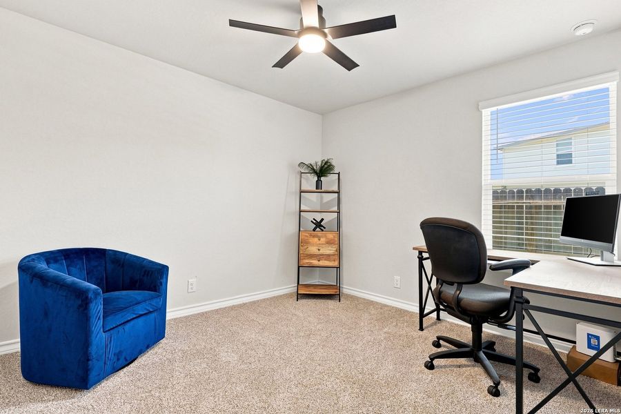 Furnished interior view inside a new home in Redbird Ranch, San Antonio (Image 8).