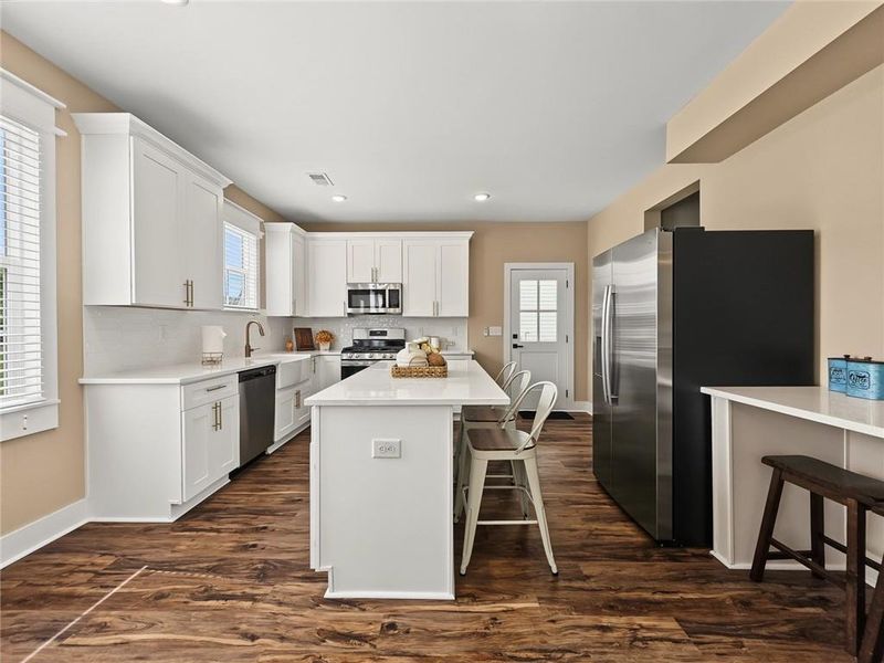 Furnished interior view inside a new home in , Austell (Image 11).
