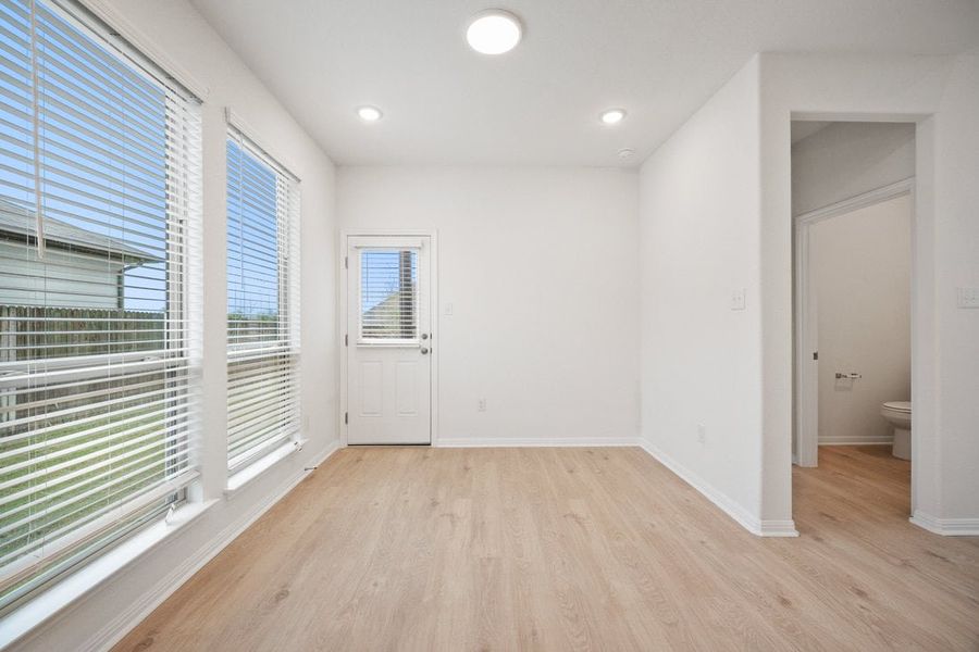 Spacious, unfurnished interior of a new home in The Hills of Bear Creek, Manchaca (Image 32).