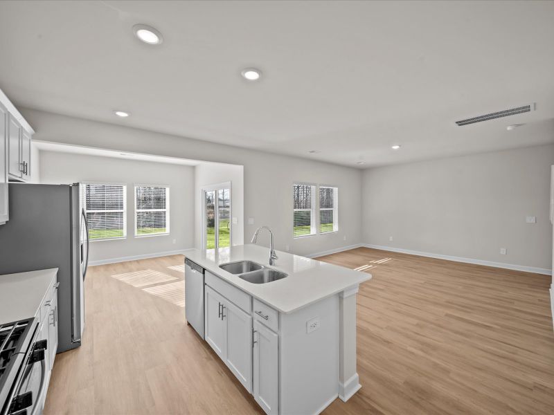 Furnished interior view inside a new home in Cedar Shoals – Heritage Collection, Piedmont (Image 6).