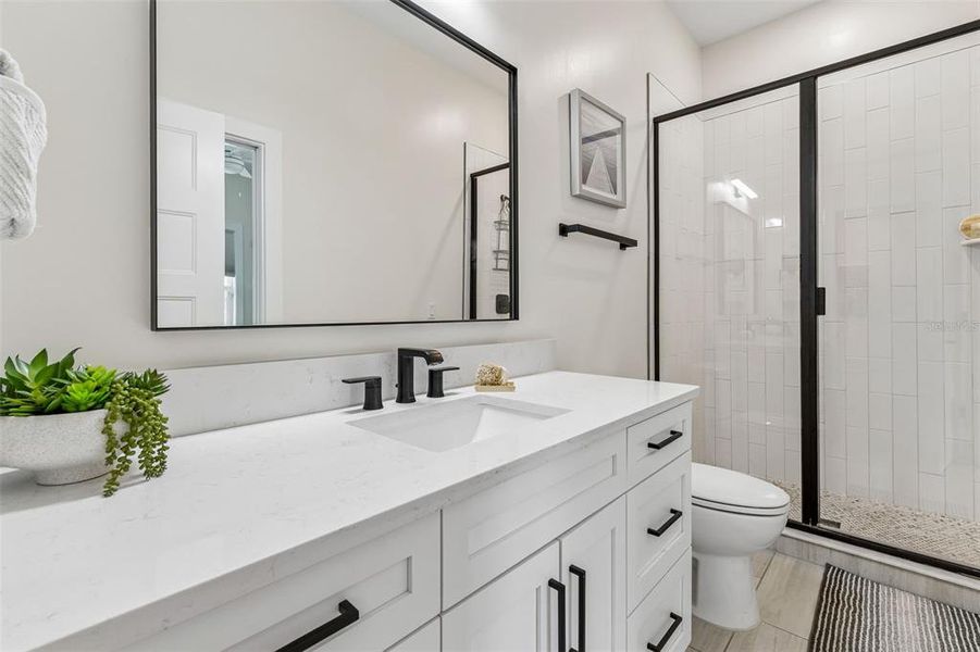 Furnished interior view inside a new home in , Tampa (Image 34).