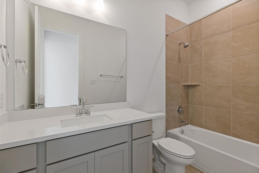 Furnished interior view inside a new home in Brookewater, Rosenberg (Image 5).