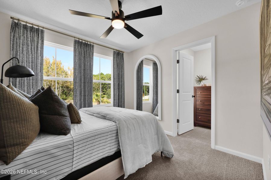 Furnished interior view inside a new home in Baxley Villas, Middleburg (Image 3).