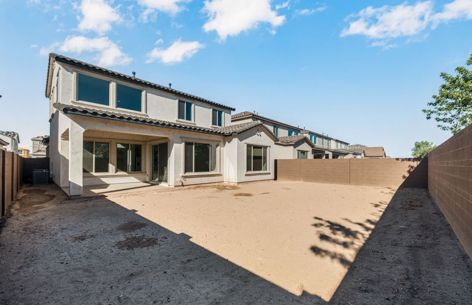 In-progress construction of a new home in Legado West, Queen Creek, AZ (Image 32).
