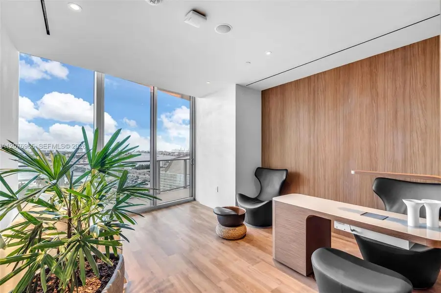 Furnished interior view inside a new home in , Miami (Image 7).