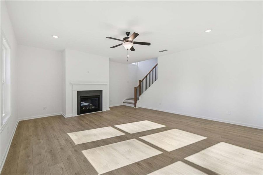 Spacious, unfurnished interior of a new home in The Estates at Casteel, Bethlehem (Image 18).