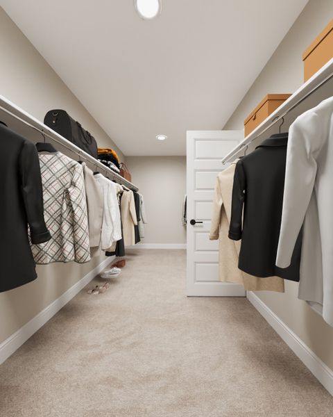 Representative furnished interior of a home built from the Summit by Taylor Morrison in Lake Bluff, Greeley (Image 17).