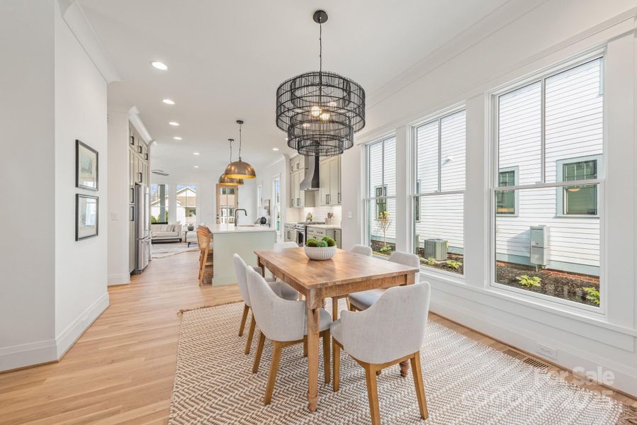 Furnished interior view inside a new home in , Charlotte (Image 10). Furnished interior view inside a new home in , Charlotte (Image 10).