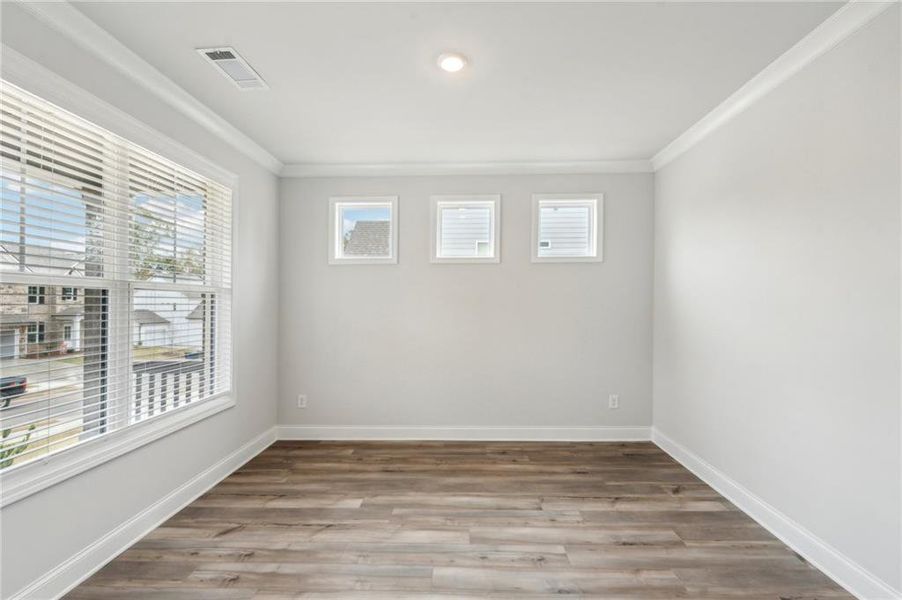 Spacious, unfurnished interior of a new home in Fowler Farms, Auburn (Image 62).