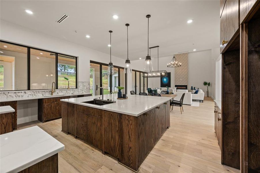 Furnished interior view inside a new home in , Southlake (Image 17).