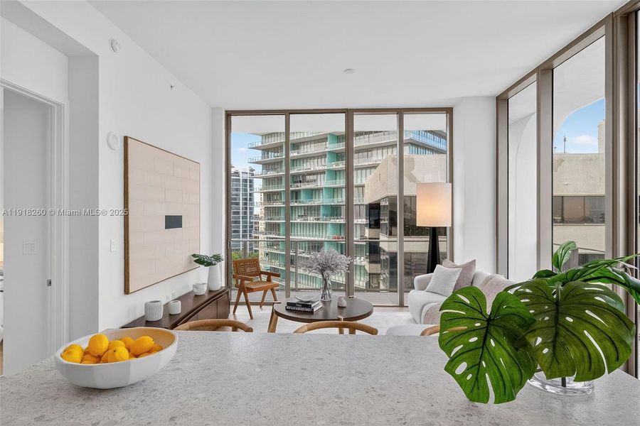 Furnished interior view inside a new home in Mr. C Residences, Miami (Image 18).