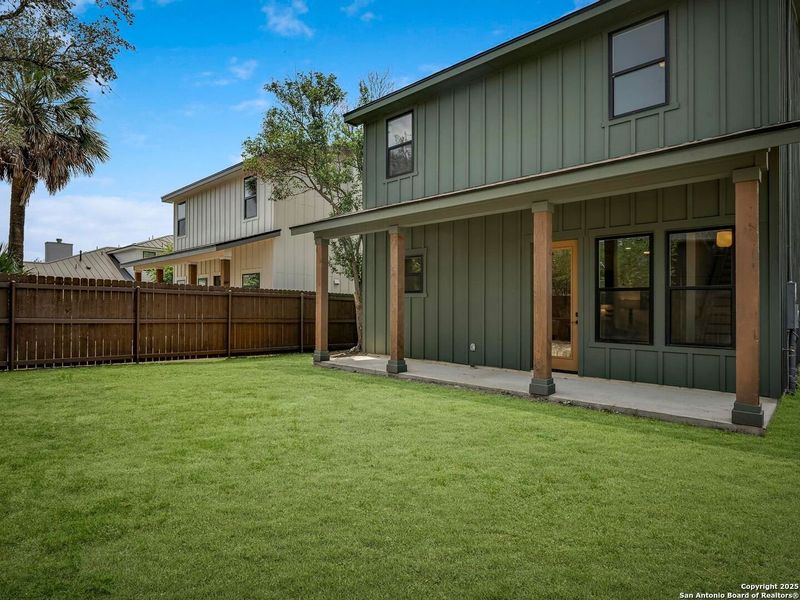Exterior details and patio area of a home in , San Antonio (Image 21). Exterior details and patio area of a home in , San Antonio (Image 21).