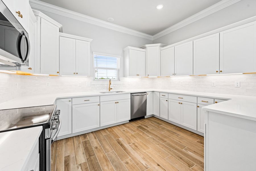 Furnished interior view inside a new home in Natureview, Freeport (Image 6).